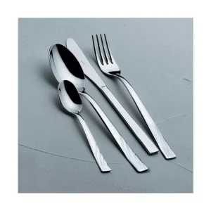 Salvinelli - Cucchiaio da tavolo in acciaio inox modello Arcobaleno spessore 1.8 mm set 12 pezzi Promozione Esclusiva