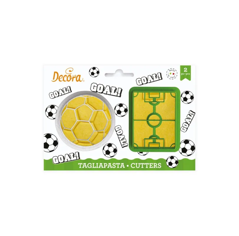 Decora - Kit 2 Tagliapasta Goal Reso Gratuito
