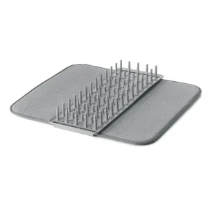 Solo Oggi Guzzini - Scolapiatti con tappetino dry&safe Tierra ‘Made for Nature‘ grigio