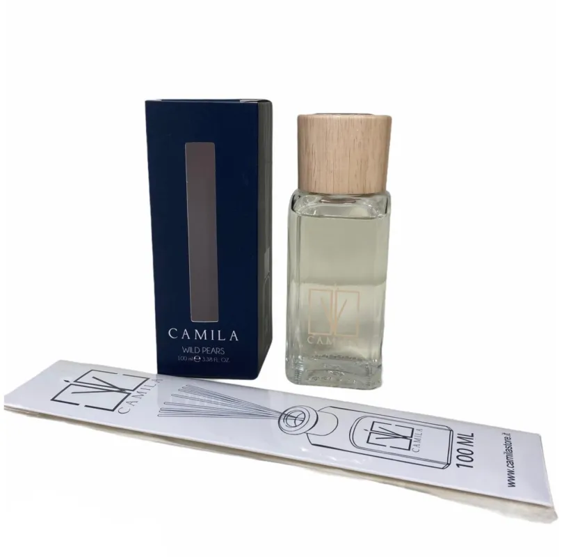 Camila - Profumatore Ambiente con Bastoncini 100 ml Wild Pears Offerta Speciale
