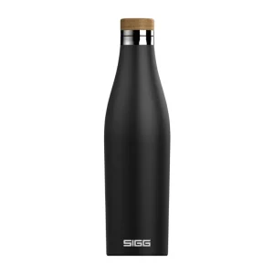 Sigg - Bottiglia termica Meridian da 500 ml in acciaio inox 18/8 nera Promo Stagionale