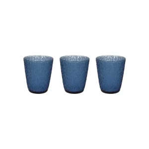 Acquista Ora Tognana - Set 3 bicchieri in vetro 280 ml linea Davor blu