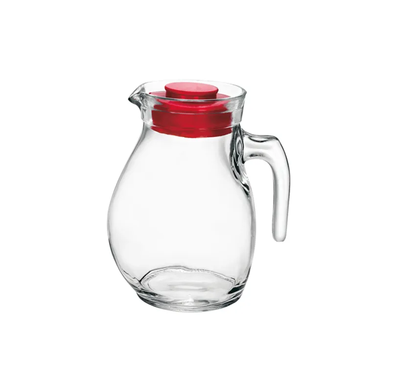 Ultimissimo Modello Bormioli - Caraffa sangria in vetro con coperchio 1,5 litri