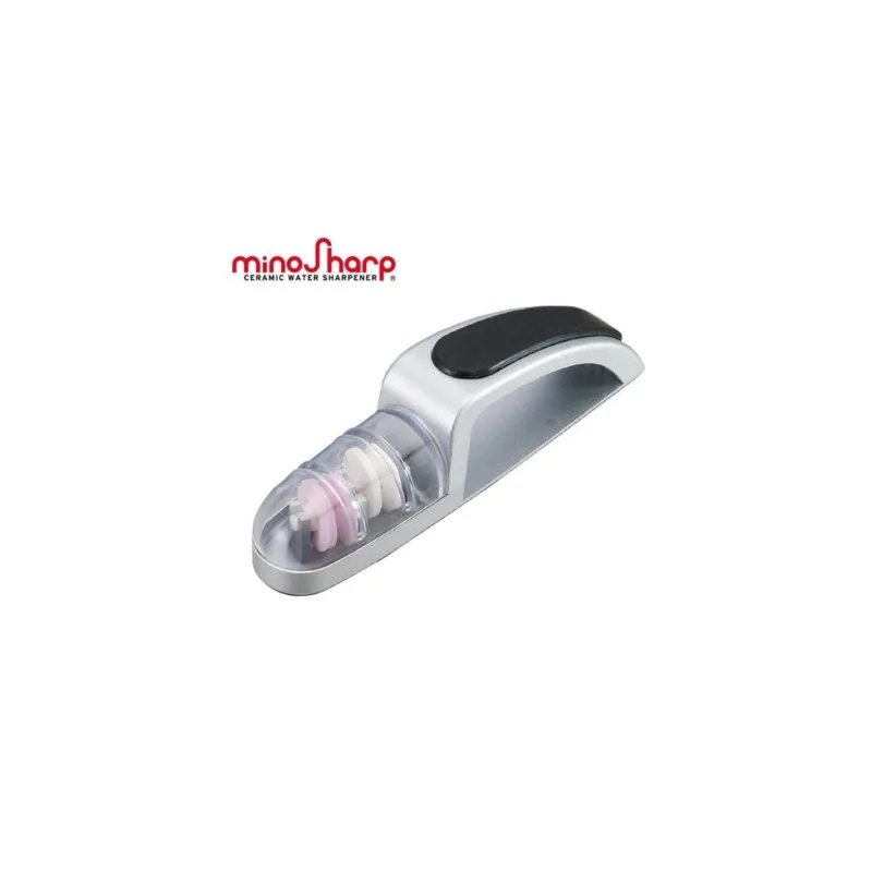 Minosharp - Affilacoltelli universale in ceramica giapponese Global 440/SB Prezzo Scontato