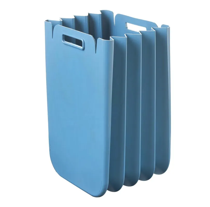 Guzzini - Contenitore multiuso, pattumiera raccolta differenziata ECO-PACKLY blu Prezzo Di Fabbrica