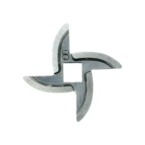 Tre Spade - Coltello rotante in acciaio inox per tritacarne modello TC 8 Reso Gratuito
