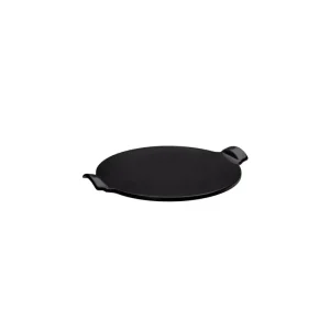 Emile henry - Pietra refrattaria per pizza fondo liscio 36 cm nera Promozione
