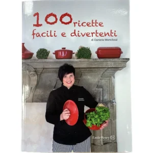 Emile Henry - Libro di ricette di Daniela Menclossi 100 ricette facili e divertenti Offerta Lampo