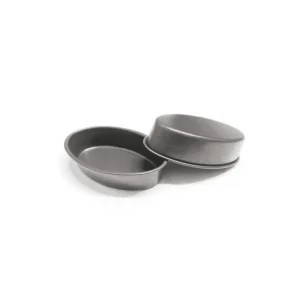 Più Venduto Vespa - Forma liscia ovale per bocconotti in alluminio antiaderente 10 cm 6 pezzi