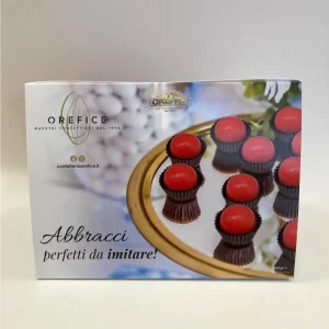 Pagamento Sicuro Orefice Confetti - Abbracci biscotto avvolto da cioccolato rosso 500g