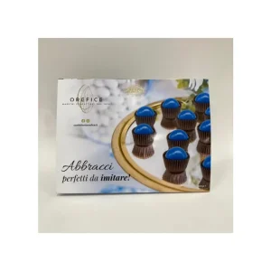 Must-Have Confetteria Orefice - Abbracci biscotto avvolto da cioccolato colore blu 500g
