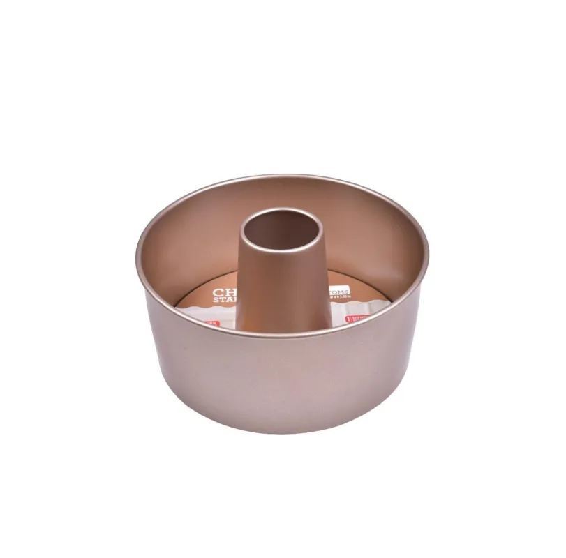 Decora - Stampo ciambella antiaderente chiffon cake linea rose gold 20.5 cm Più Venduto