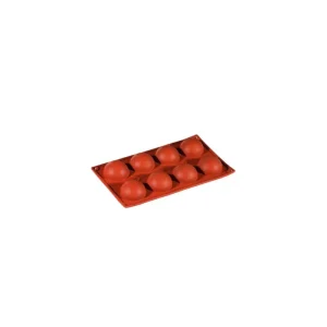 Pavoni - Stampo in silicone semisfera 8 cavità Ultime Pezzi