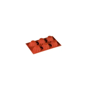 Pavoni - Stampo in silicone 6 briochette cannellata Non Perdere