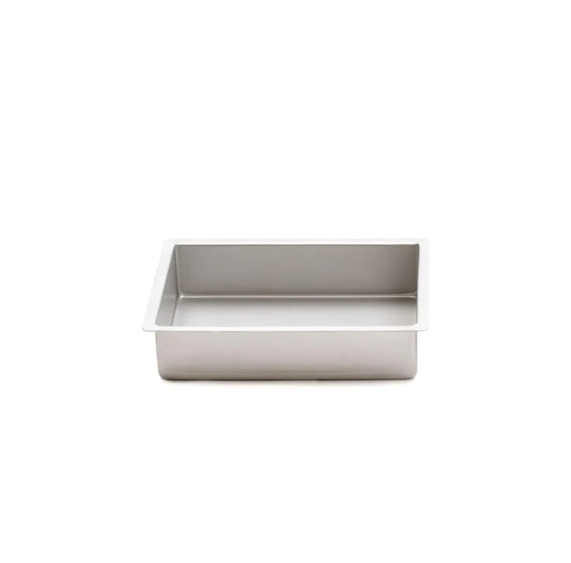 Decora - Teglia rettangolare in alluminio anodizzato professionale 30 cm Ultime Pezzi