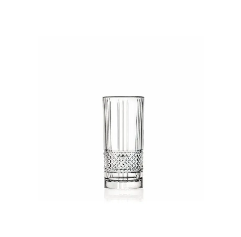 Tognana - Set 6 Bicchieri alti in vetro da 370 ml linea Stars & Stirpes Direttamente Dal Produttore