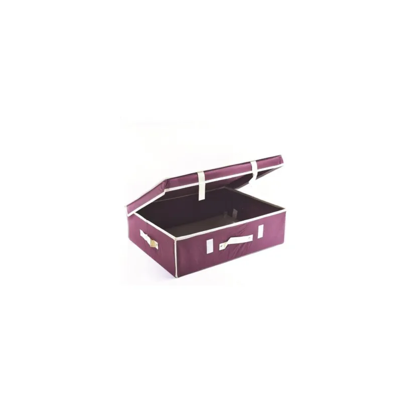 Offerta Speciale Scatola porta biancheria Ordinotta bordeaux in TNT rettangolare 33x28x16 cm