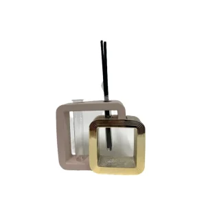 Esclusivo Bongelli Preziosi - Vaso profumatore double wedding cipria e oro 10x13 cm