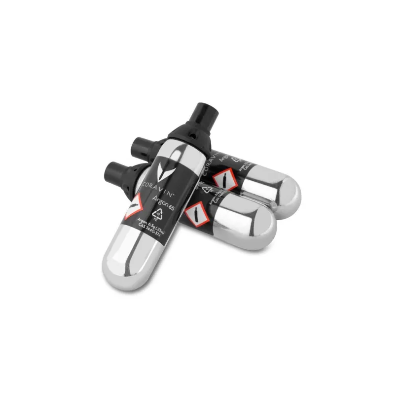 A Buon Prezzo Coravin - Set 3 Capsule di gas argon Pure per sistema mescita Coravin