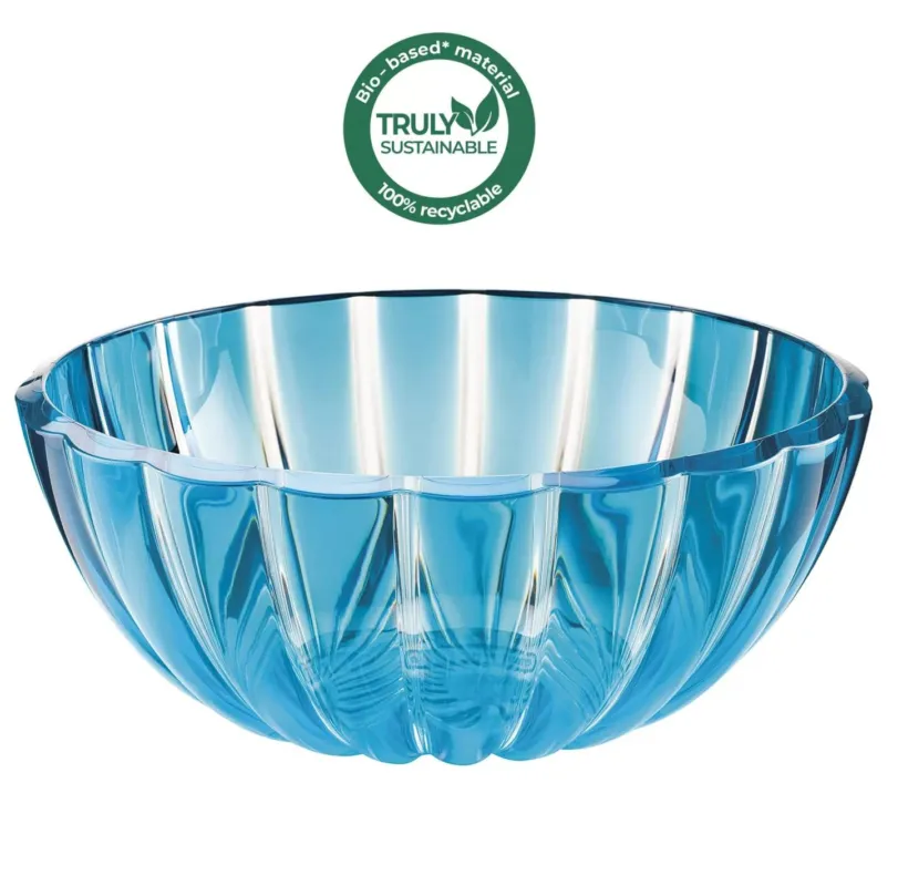 Guzzini - Contenitore XL in plastica biologica riciclabile linea Dolcevita 30 cm turchese Offerta