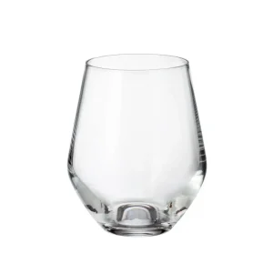 Crystal Bohemia - Set 6 Bicchieri da acqua in vetro linea Grus da 350 ml Più Venduto