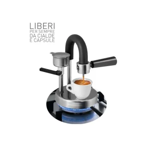 Kamira - Macchina caffè espresso cremoso, adatta per tutti i fornelli anche induzione Saldi