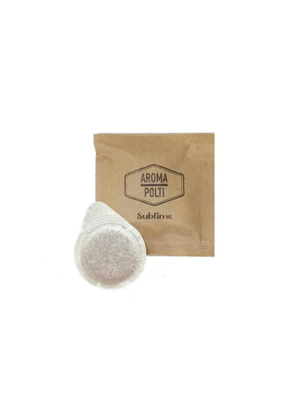 Aroma Polti - Caffè in cialde compostabili E.S.E. gusto Sublime box da 150 pezzi Affare