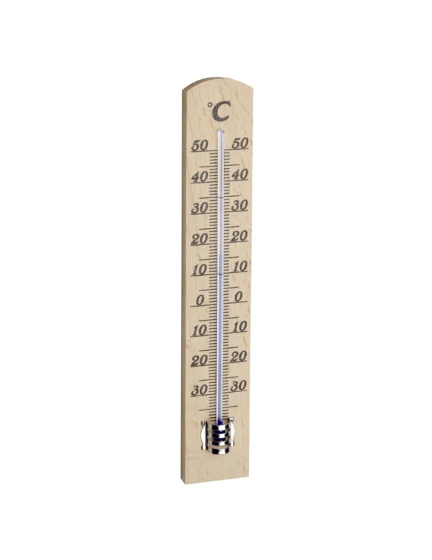 TFA - Termometro da interno/esterno per ambienti liquido in legno Offerta Speciale