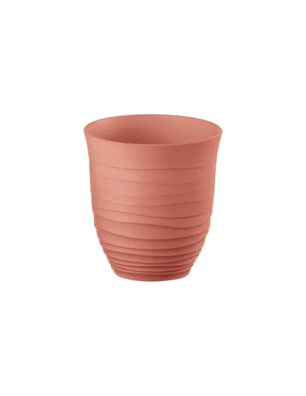 Guzzini - Bicchiere Basso Tierra ‘Made for Nature‘ 350 ml terra cotta Di Tendenza