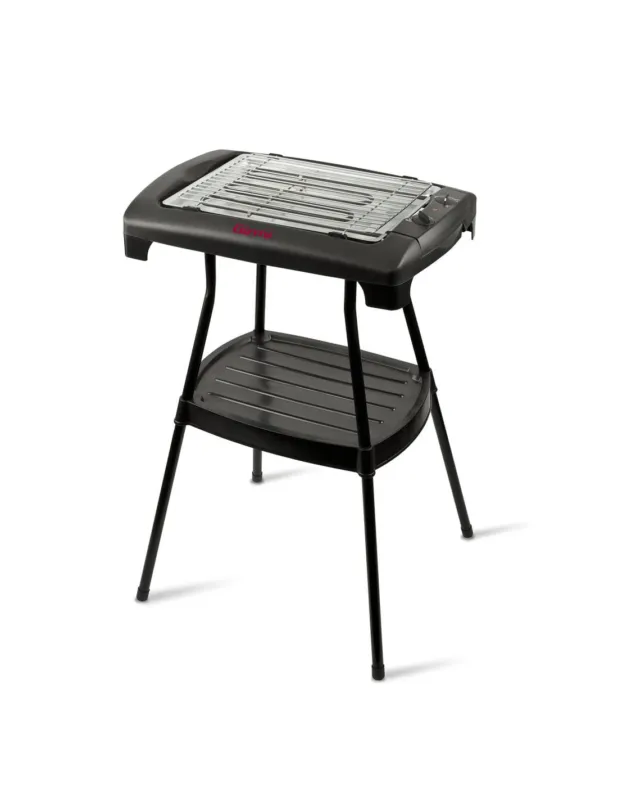Acquista Ora Girmi - Griglia elettrica portatile Barbecue con stand BQ22