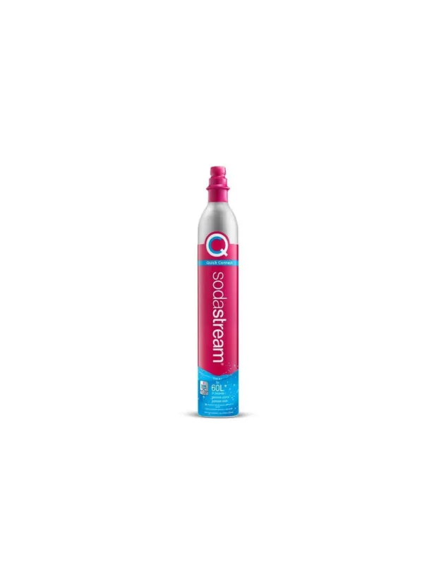 Cilindro Gas CO2 SodaStream Quick Connect Rosa 425g (60L) Scelto Dai Clienti