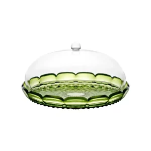 Soddisfatti O Rimborsati Guzzini Set Tortiera 30 cm con Campana Vanity Verde Water Lily Green