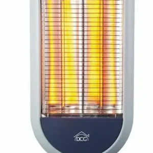 DCG Eltronic sa9829 Interno Blu, Grigio Riscaldatore di ambienti elettrico alogeno Reso Gratuito