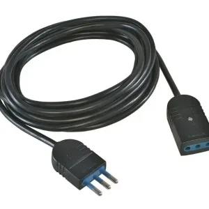 Must-Have Poly Pool PP0382.1 prolunghe e multiple 5 m 1 presa(e) AC Interno Nero