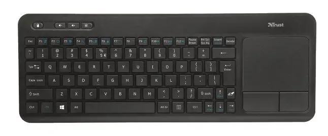 Trust VEZA WIRELESS TOUCHPAD tastiera RF Wireless QWERTY Inglese Nero Ultima Occasione