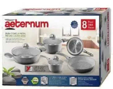 Aeternum Silver Inuction set di pentole Economico