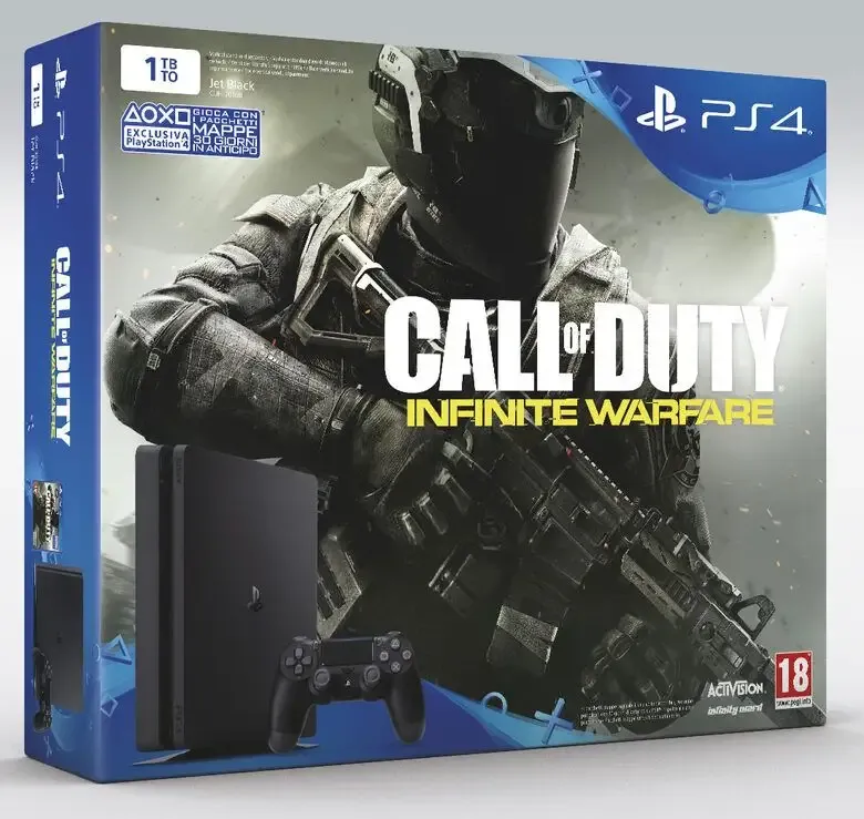 Sony PlayStation 4, Call of Duty Infinite Warfare 1000 GB Wi-Fi Nero Reso Gratuito