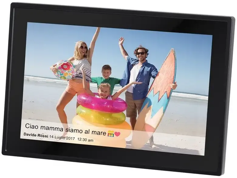 Trevi DPL 2230 cornice per foto digitali Nero 25,6 cm (10.1") Touch screen Wi-Fi Bestseller