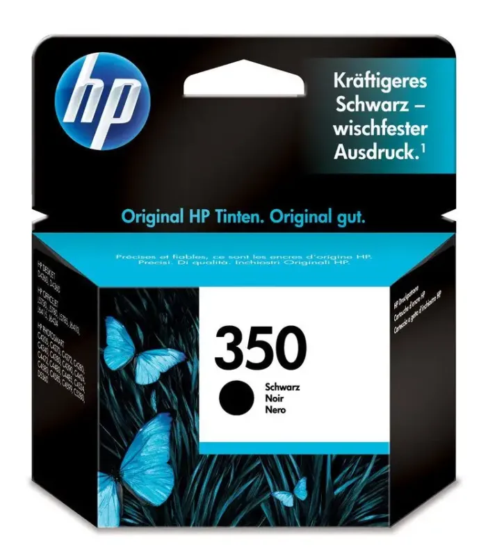 Ultimissimo Modello HP Cartuccia originale inchiostro nero 350