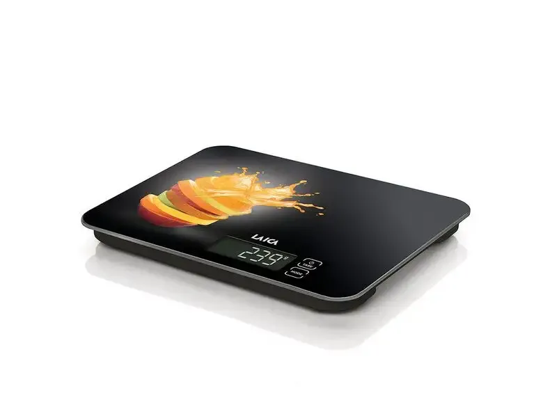 Laica KS5015 bilancia da cucina Giallo Superficie piana Rettangolo Bilancia da cucina elettronica Prezzo Di Fabbrica