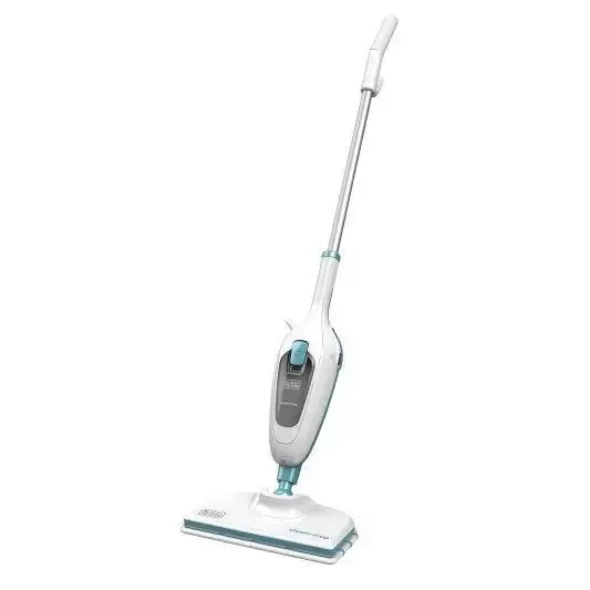 Black & Decker FSMH13E5 Pulitore a vapore Bianco, Blu Must-Have