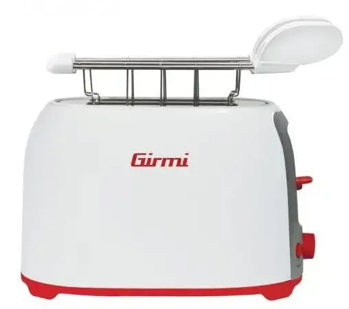 Popolare Girmi TP10 2 fetta/e 750 W Rosso, Bianco