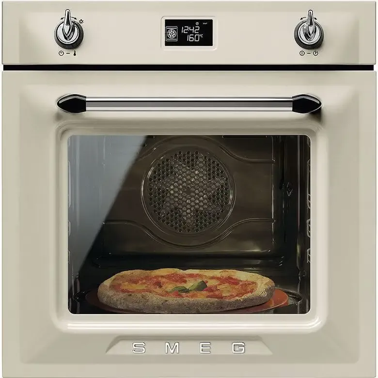 Subito Disponibile Smeg Victoria SFP6925PPZE1 Forno a Incasso 79 L A+ Crema