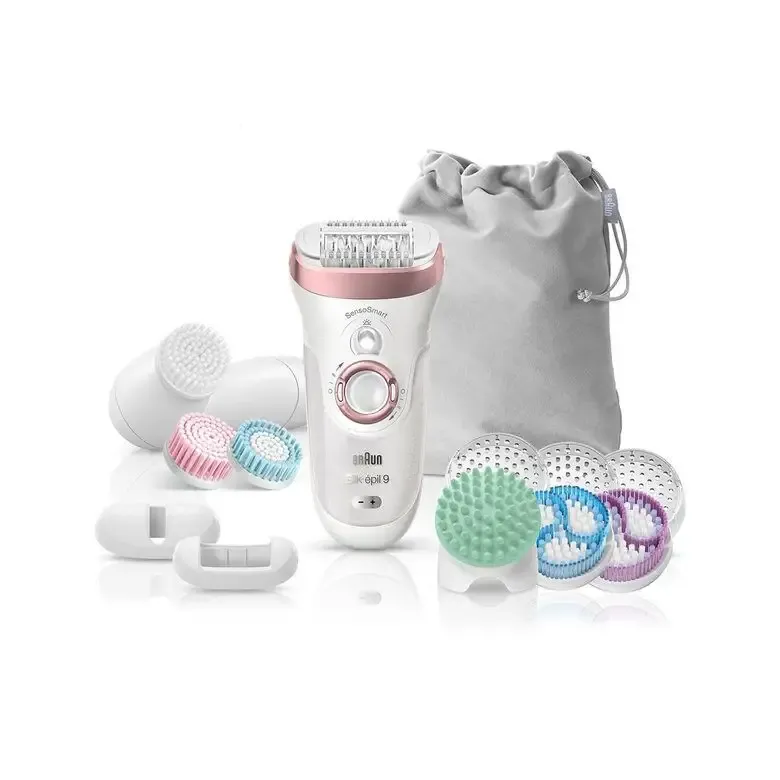 Prezzo Scontato Braun Silk-épil 9 SkinSpa SensoSmart 9/970 40 pinzette Rose Gold, Bianco