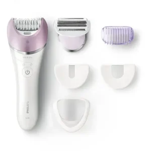 Bestseller Philips Satinelle Advanced Epilatore Wet&Dry con 5 accessori per gambe, corpo e viso BRE635/00