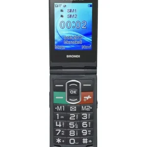 Ultima Occasione Brondi Amico N°Uno 108 g Titanio Telefono per anziani