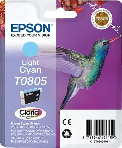 Pagamento Sicuro Epson Hummingbird Cartuccia Ciano-chiaro