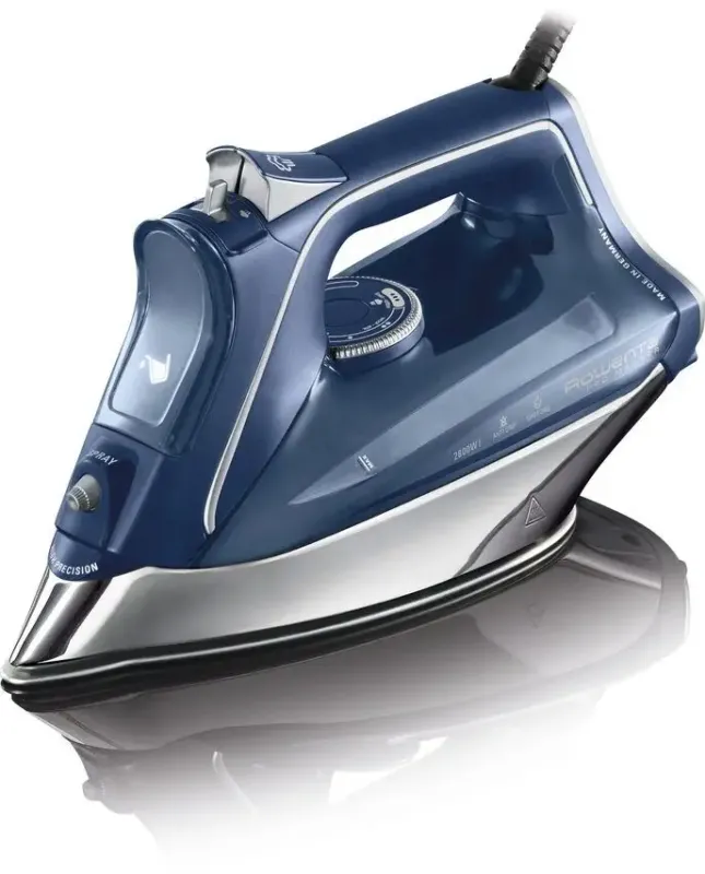 Rowenta DW8215 PRO Master Ferro da Stiro a Vapore con Funzione Anticalcare, Erogazione Continua da 45 g/min, Potenza 2800 W, Acciaio Inossidabile Nuovo Arrivo