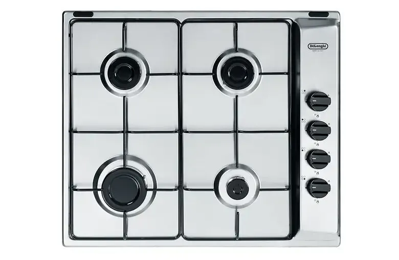De’Longhi YAL 46 ASV piano cottura Acciaio inossidabile Da incasso 58 cm Gas 4 Fornello(i) Must-Have