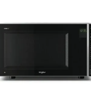 Spedizione Espresso Whirlpool MWP 303 SB Superficie piana Microonde combinato 30 L 900 W Nero, Argento